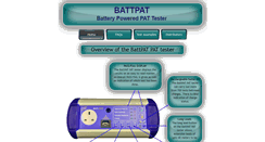 Desktop Screenshot of battpat.co.uk